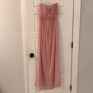 Blush Pink Bridesmaid’s Dress